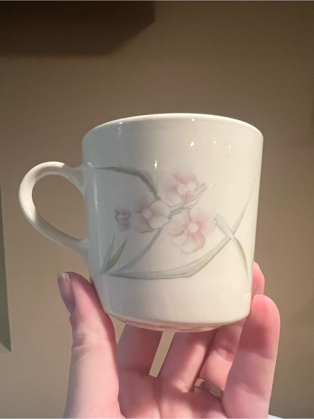 4 Corelle Corning SPRING POND cups